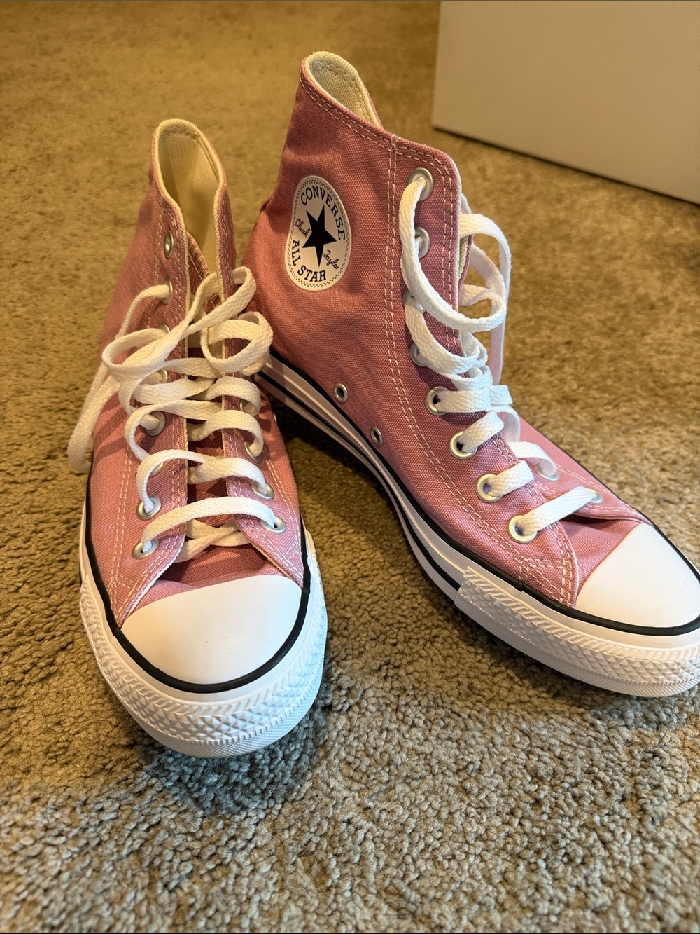 Converse High Top Sneaker cliffside rose size 9